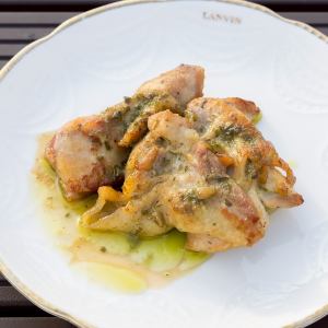 닭고기 바질 소테