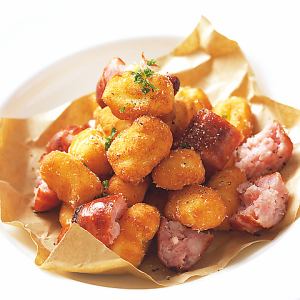 Fried gnocchi and pancetta assortment Regular