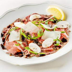 黒毛和牛のカルパッチョ