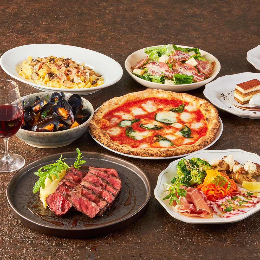 サルヴァトーレで【記念日】【食べ放題】【ランチ】【忘年会】【新年会】【個室】