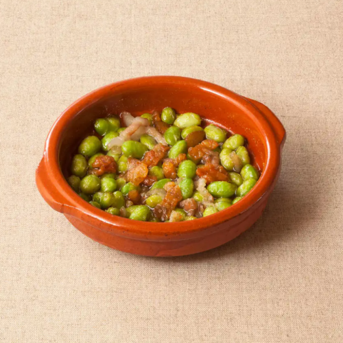 伊比利亚猪油炒毛豆