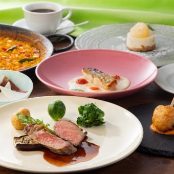 お料理のみ【リコメンドコース 全7品】5500円(税込)　