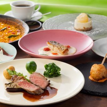 【推荐套餐：7道菜，2小时畅饮】7700日元（含税）