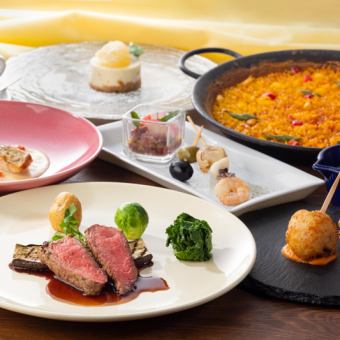 フルコースお料理のみ【春のクラシカコース】全8品☆7800円(税込)