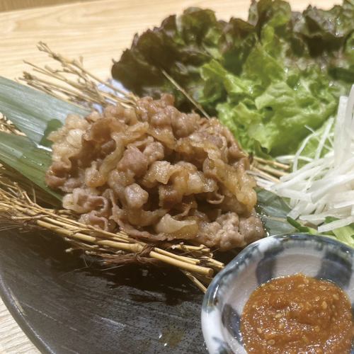 【三田和牛】焼肉レタス