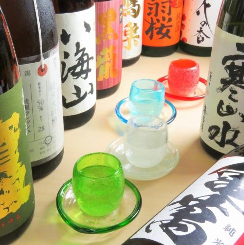 店主の厳選日本酒飲み比べ
