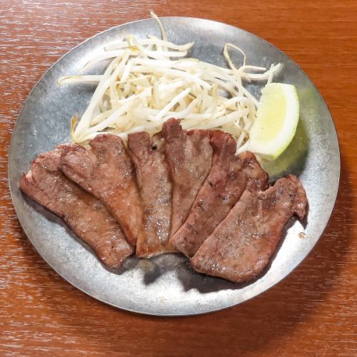 6 slices of beef tongue