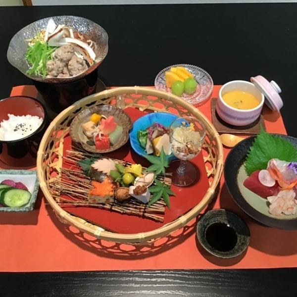 ≪Lunchtime meal≫ You can enjoy it casually.Kojiya lunch course 3,080 yen (tax included) *From 2 people, reservation required
