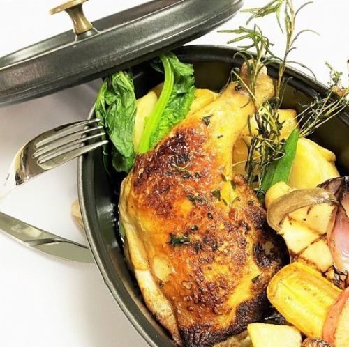 鶏のコンフィ