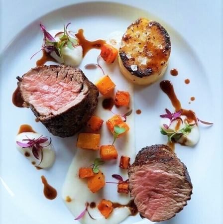 牛フィレ肉のポワレ