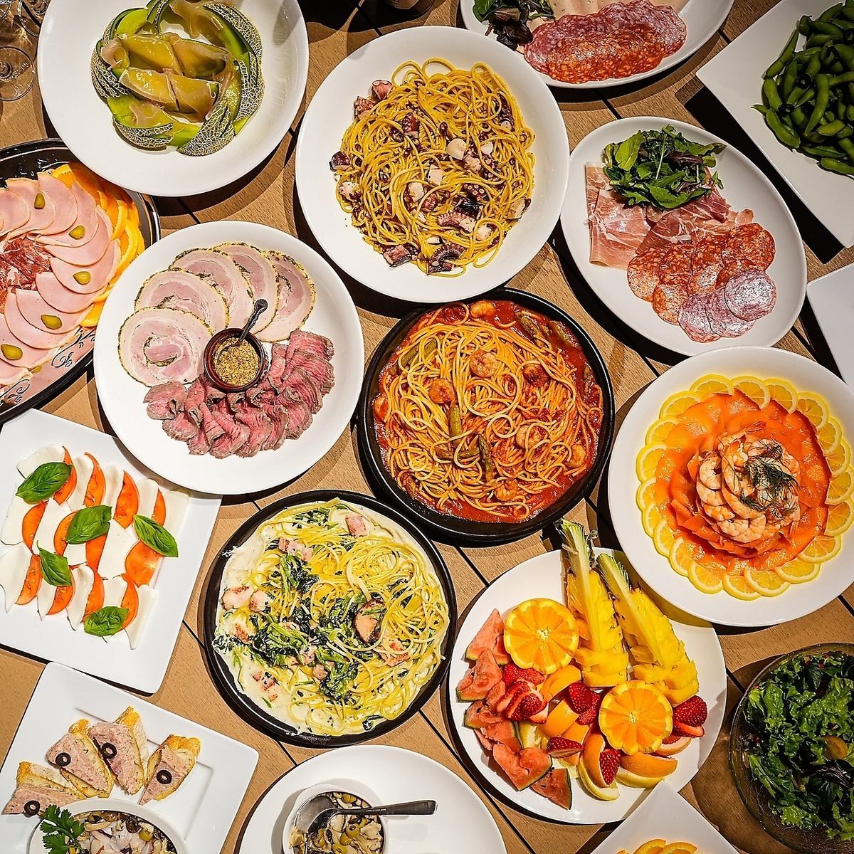 栄の景色を一望！解放感溢れる屋上ビアガーデンで本格料理に舌鼓