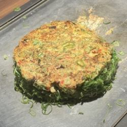 みっちゃん名物 爆盛りすじねぎ焼　　　　