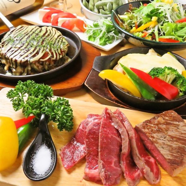 [New!] Raclette Cheese Wagyu Steak Course + 120 minutes all-you-can-drink 4,000 yen (tax included)