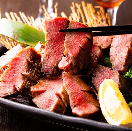 【まんてん名物】旨みたっぷり「厚切り牛タン」は必食！
