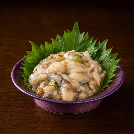 うずらの玉子/ホタルイカの沖漬け/たこわさび