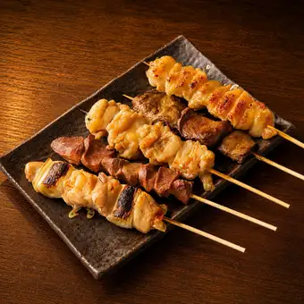 焼き鳥5本盛り合わせ