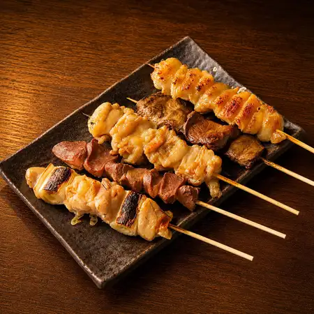 焼き鳥5本盛り合わせ