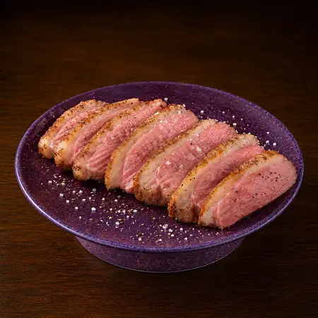 鴨肉黒コショウ焼き
