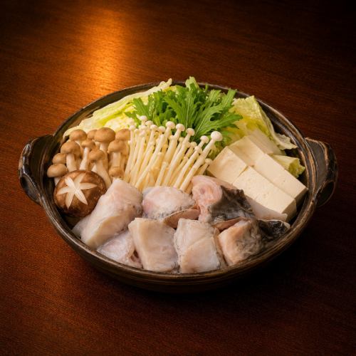 生白子とあん肝の背徳海鮮鍋