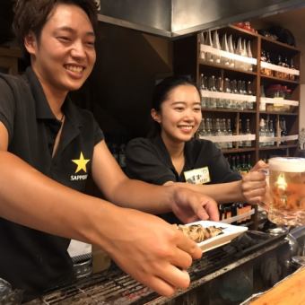 【ご予算に応じて！】オリジナル飲み放題付きコース☆ 4500円（税込）