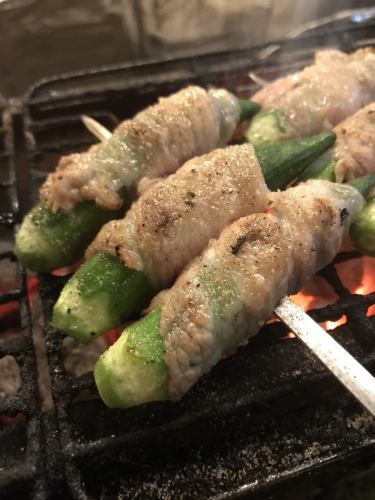 豚バラのアスパラ巻き