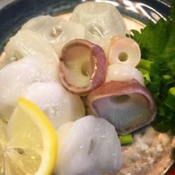 生タコ刺し