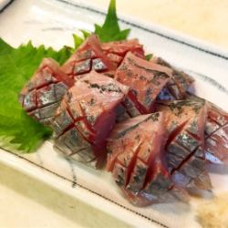 アジ刺し