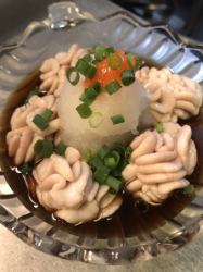 白子ポン酢