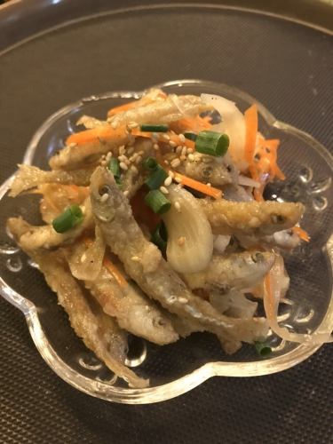 ワカサギの南蛮漬け