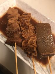 名古屋みそ煮串(3本)