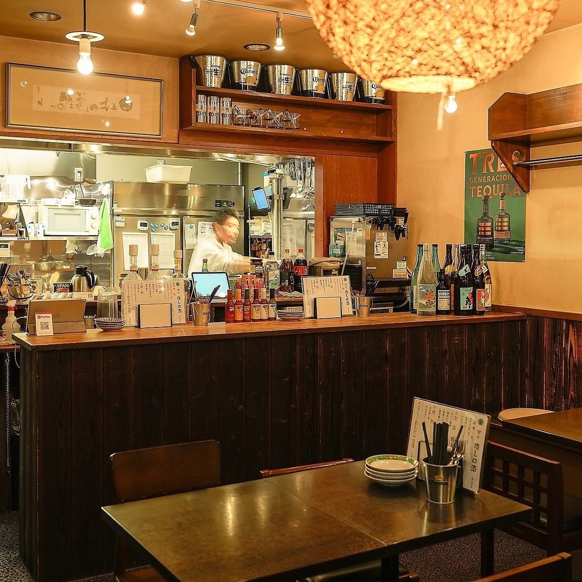 The hideaway atmosphere is perfect for a date.