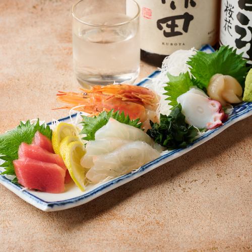 刺身五点盛り