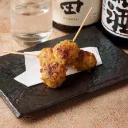 两颗原味鸡肉丸