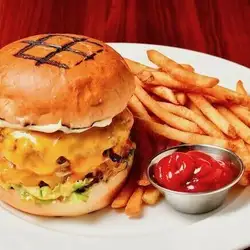 ダブルチーズバーガー +1サイド
