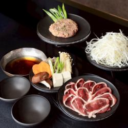 京都鸭特级极〜鸭肉涮涮锅套餐〜