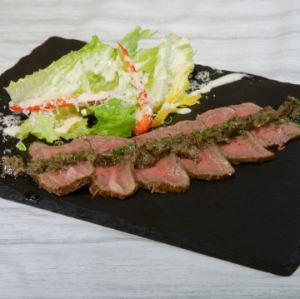 ローストビーフ　シャリアピンソース