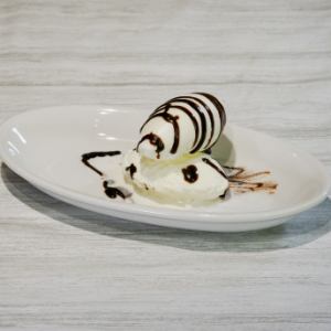 バニラアイス