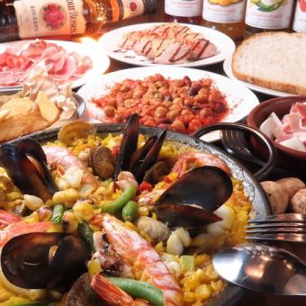 【土から木限定！大人女子会パーティープラン】お料理7品＋飲み放題3時間付