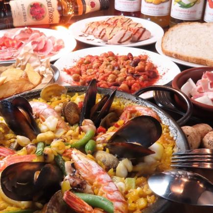 【土から木限定！大人女子会パーティープラン】お料理7品＋飲み放題3時間付