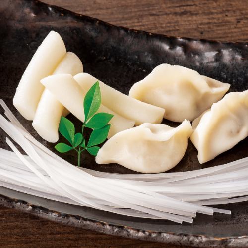 Assorted popular toppings