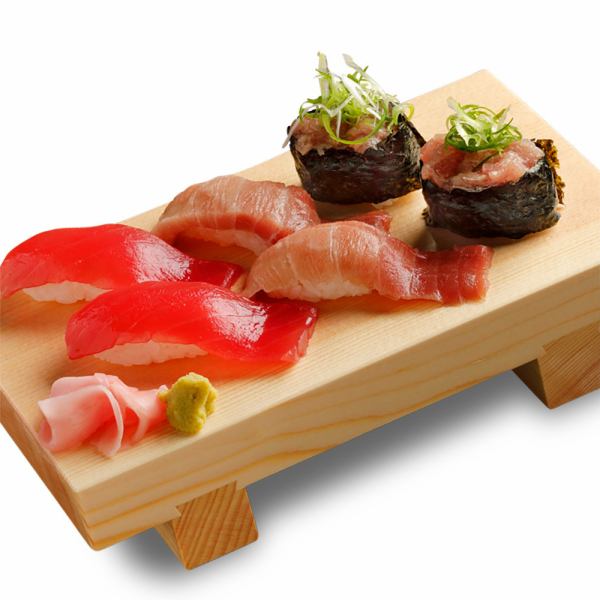 A wide variety of "Yonefuku sushi"