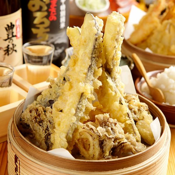 【米油100%】で揚げる米福名物”天ぷら”