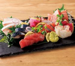 Seafood sashimi platter (5 kinds)