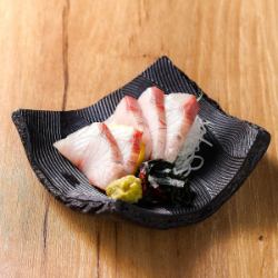 Yellowtail sashimi