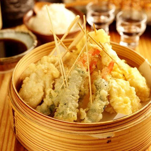 【主廚精選天婦羅拼盤】5種