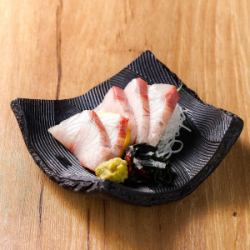 Yellowtail sashimi
