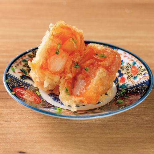 Obanzai Tempura Shrimp Chili Tempura