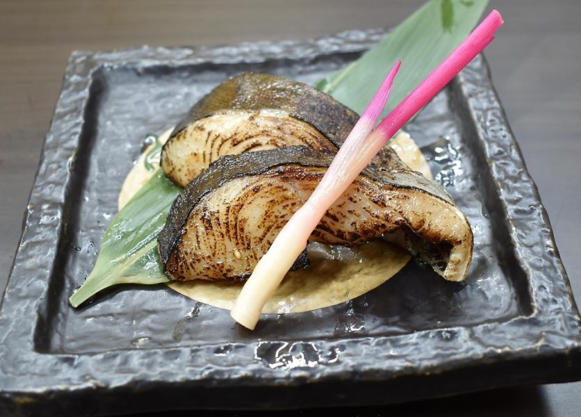 [Recommended dish] Silver cod grilled with Saikyo miso