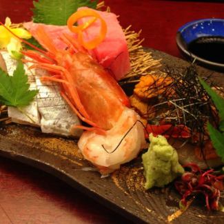 Assortment of 6 Kinds of Sashimi