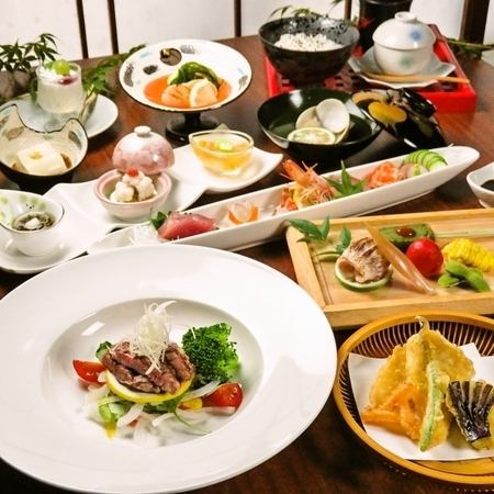 在別緻而時尚的空間中，您可以輕鬆享用日式和西式風格的日本料理的餐廳
